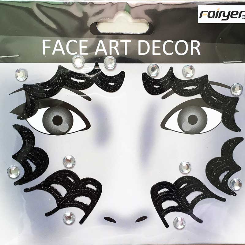 HW-EYE-001 Halloween children adult people face sticker HW-EYE-001