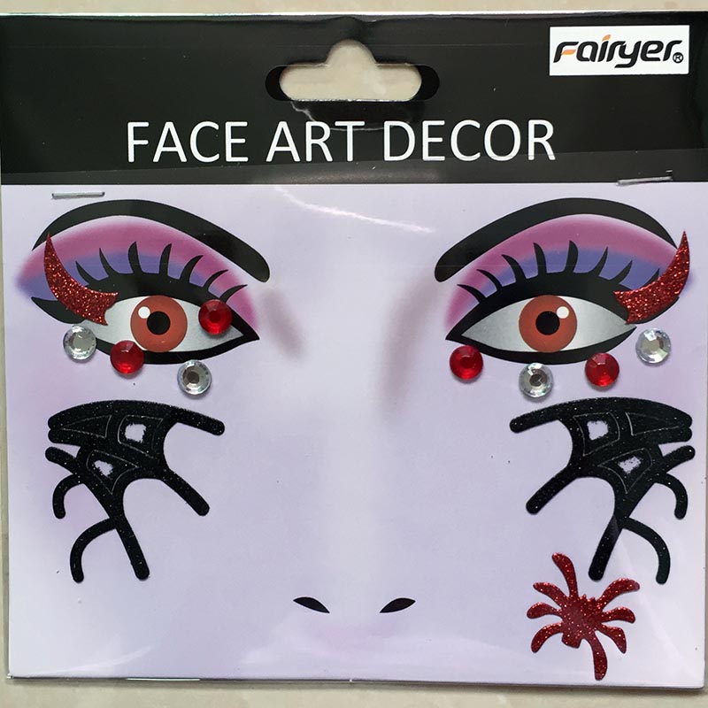 HW-EYE-010 Halloween face decoration sticker party eye sticker