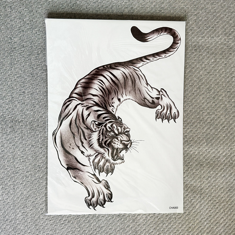 CHA001-012 Big Picture Back Tattoo Sticker