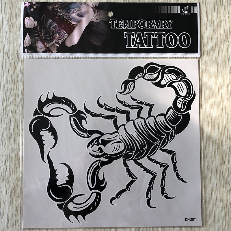 DHD001-059 Big picture Back Tattoo Sticker