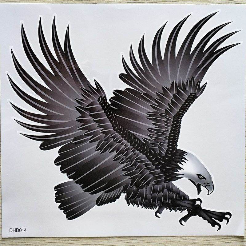 DHD001-059 Big picture Back Tattoo Sticker