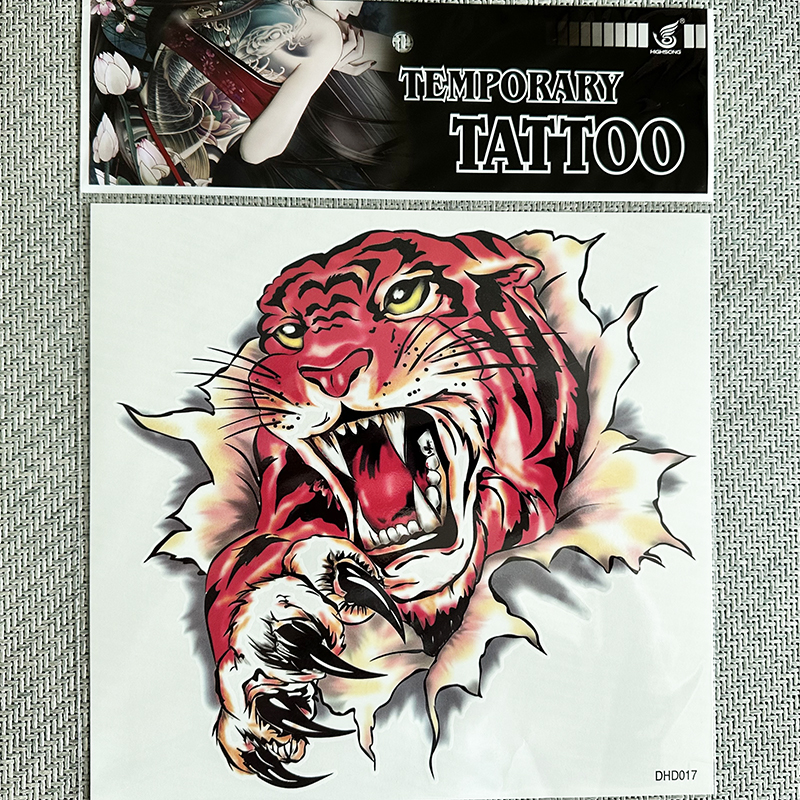 DHD001-059 Big picture Back Tattoo Sticker