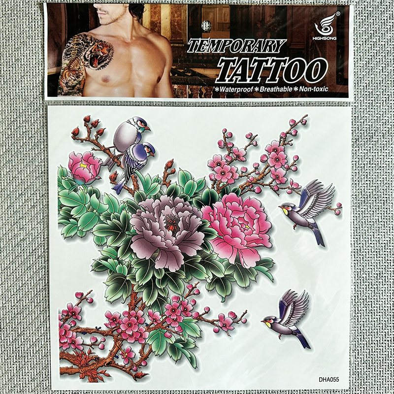 DHD001-059 Big picture Back Tattoo Sticker