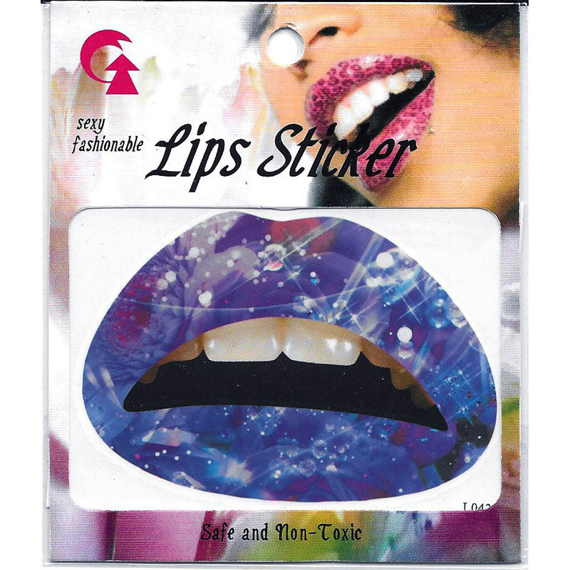 GL041-060 Temporary lip tattoo sticker