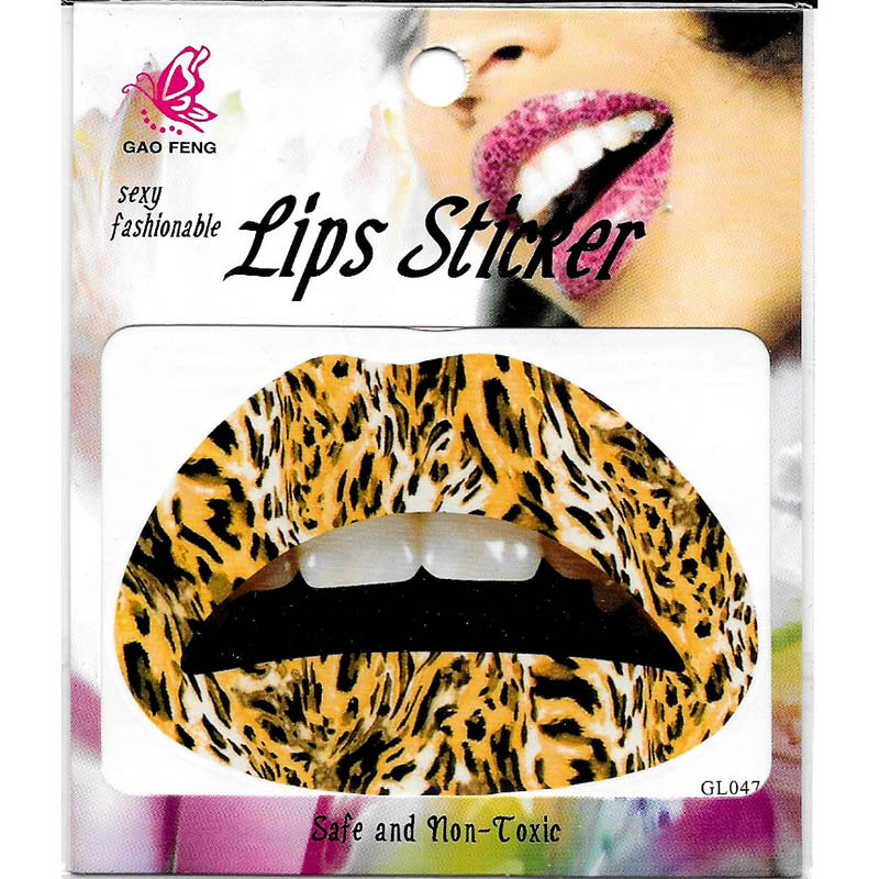 GL041-060 Temporary lip tattoo sticker