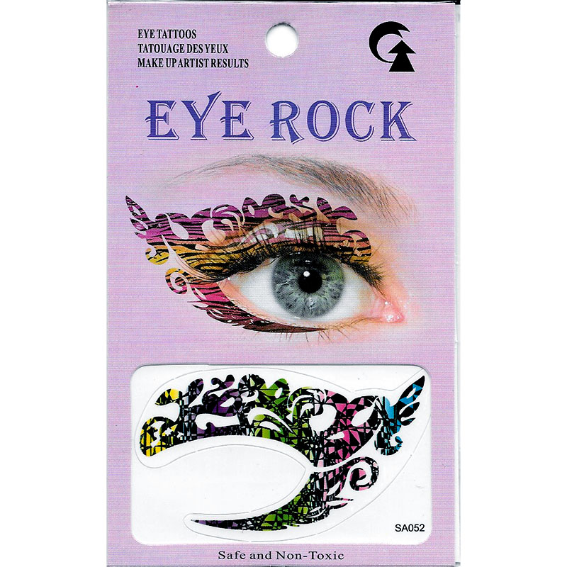 HSA052 waterprint temporary tattoo sticker for eye