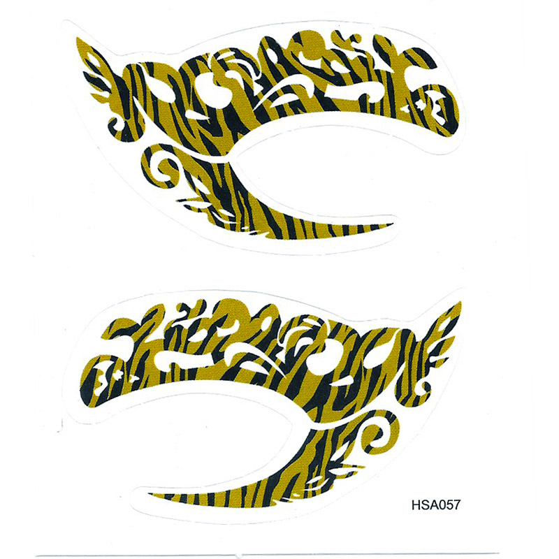 HSA057 Non-Toxic Temporary Face Temporary Eye Tattoo Sticker