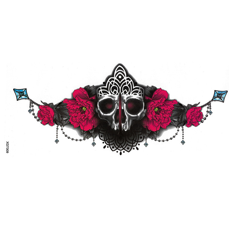 XGT001-020 sternum tattoo sticker Waist and Abdomen Tattoo Stickers