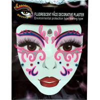 FST001 Glittle face decoration sticker for adult people