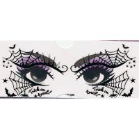 YT-008 new fashion halloween face makeup black eye stickers