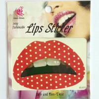GL021-040 Temporary lip tattoo sticker