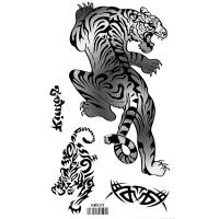 HM059 waterproof Tiger tattoo sticker